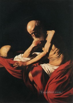  Caravaggio Obras - San Jerónimo1 Caravaggio